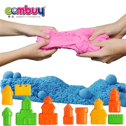 CB731924 CB731925 - Colorful crazy set DIY kids 450G magic sand toys with mould